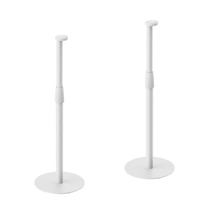 Paire de supports de sol pour haut-parleurs noirs réglables en hauteur pour Sonos Era 100 & 300 Audio - Product Image 5
