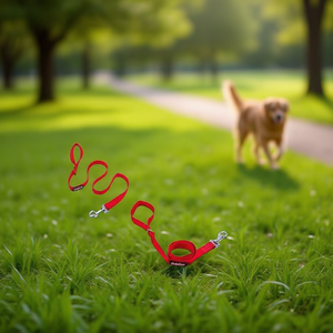 Guinzaglio per Animali Domestici Monocromatico con Cordino - Product Image 2