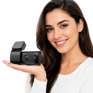 Caméra de tableau de bord DVR 4K à double objectif 4K+1080P avec vision nocturne, capteur Sony IMX678, prise en charge Wi-Fi, GPS et super condensateur - Product Image 1