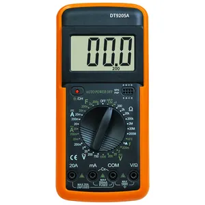 DT9205A AC/DC voltage testers Current Meter Digital smart Multimeter Resistance Tester Pocket multimeter