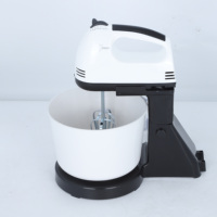 Batteur sur socle électrique professionnel 7 vitesses 300W pour cuisine et boulangerie, mélangeur alimentaire électrique