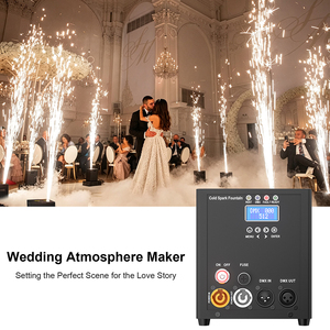เครื่องพ่นประกายไฟเย็นในร่ม SHEHDS 450W พร้อมรีโมทไร้สาย DMX512 สำหรับงานแต่งงานและโบสถ์ - Product Image 5