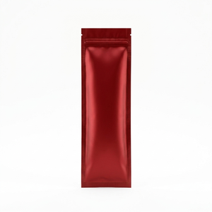 Sac en mylar à fermeture éclair imprimé avec logo personnalisé, scellé sur trois côtés, pour le stockage des aliments - Product Image 2