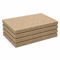 Panneau en vermiculite à haute performance d'isolation thermique, résistant au feu, pour la construction et les projets de cheminées