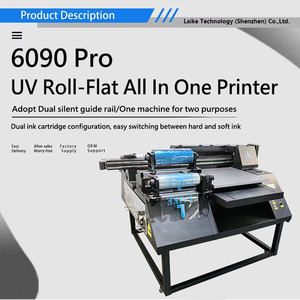UV DTF-Drucker 6050 Modell Drucker rolle und Flach material druck mit Epson-Druck köpfen - Product Image 2