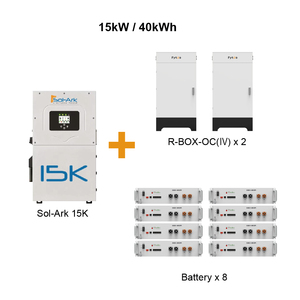 Sistema de Energía Solar Doméstico Pytes, Sistema Solar Fuera de la Red de 30kw, Conjunto Completo con Batería de Litio - Product Image 4