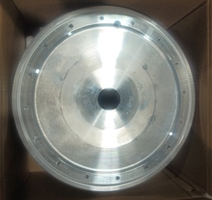 15 inch giả mạo Hợp Kim Bánh xe trống với đua thiết kế chải kết thúc cho Xe sản xuất moq 4 miếng - Product Image 3