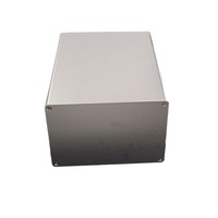 Boîtier en alliage d'aluminium extrudé anodisé argenté, boîte de commande, carte électronique PCB, boîtier de batterie, IP54, léger, durable