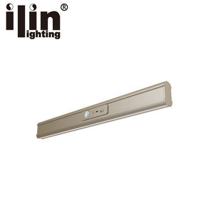 Lumières <span class=keywords><strong>Led</strong></span> sous-<span class=keywords><strong>meuble</strong></span> sans fil, capteur de mouvement Rechargeable par Usb, avec aimant, éclairage d'armoire - Product Image 4