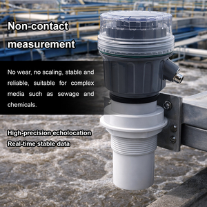Промышленный интегрированный ультразвуковой датчик уровня жидкости 4-20 мА RS485 IP65/IP68 для удаленного мониторинга резервуаров - Product Image 4