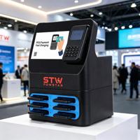 Station de recharge partagée personnalisée avec API logicielle pour distributeur automatique de batteries externes pour fabricants de batteries externes partagées
