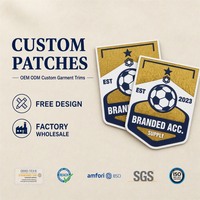 Écussons personnalisés en silicone, logo 3D, badge thermocollant, motifs textiles pour l'image de marque des vêtements scolaires