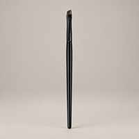 Pinceau de maquillage professionnel KB128 avec fibre de haute qualité de 0,07 mm, virole en aluminium épaissie et manche en bois de qualité supérieure
