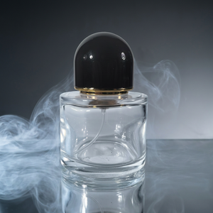 Vente en gros d'usine - Flacon en verre cylindrique 66 ml - Flacon <span class=keywords><strong>de</strong></span> <span class=keywords><strong>parfum</strong></span> vide transparent - Fournisseurs avec bouchon - Product Image 1