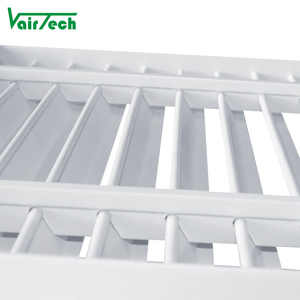 PVC nhựa trở lại không khí lưới tản nhiệt tường xả không khí louver điều hòa không khí đăng ký cho thông gió - Product Image 3