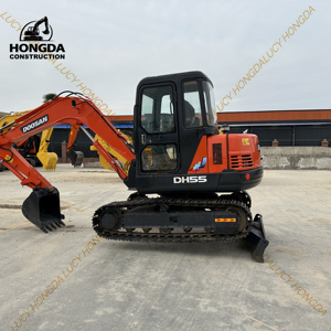 Corea utilizó la excavadora Doosan Daewoo DH55 DH60 6 toneladas de segunda mano Doosan DH60 DH55 DX65 DX75 máquina excavadora a la venta - Product Image 1