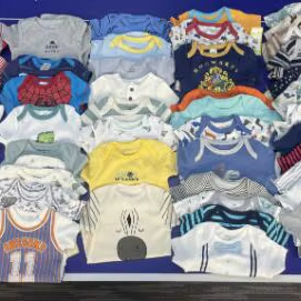 300 Design Body in Maglia Morbida 100% Cotone per Neonati, Abbigliamento Economico 2024, Spedizione Casuale, Tutina per Bambini - Product Image 3