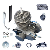 Kit moteur de vélo 110cc/80cc pas cher du fabricant, moteur de cyclomoteur à essence, bicimoto, moteur de vélo 2 temps