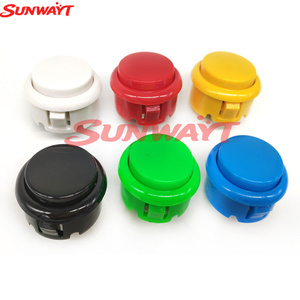 30mm Sanwa Type Plastic Momentary Round Push Button <b>Arcade</b> Plastic Push Button with Built-in Microswitch for Sale - Product Image 5