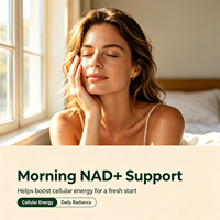 Booster NAD+ et Capsules Anti-Âge : Nicotinamide Riboside + Quercétine + Resvératrol + CoQ10 – Favorise l'Énergie Cellulaire et la Réparation du ADN