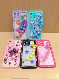 <span class=keywords><strong>Coque</strong></span> de téléphone mobile en TPU PC avec paillettes et dessin animé pour <span class=keywords><strong>Samsung</strong></span> A05 <span class=keywords><strong>A32</strong></span> A07 A17 avec chaîne - Product Image 4