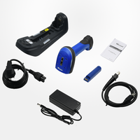 Escáner de código de barras de código inverso inalámbrico Winson industrial 1D 2D portátil para sistema Android IOS Windows