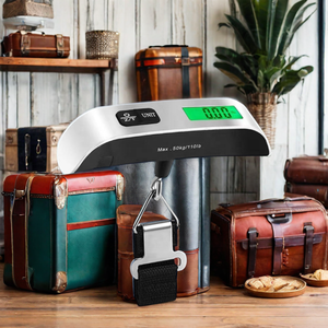 2026 Heiß Verkaufende Reisetaschenwaage 50kg, ABS Digitale Kofferwaage, Tragbares Handmessgerät für die Küche - Product Image 6