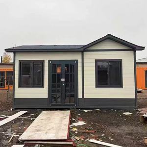 Casa Prefabricada de Estructura de Acero Ligero, Diseño Moderno, Resistencia al Viento de 81-120 mph, Carga de Techo de Más de 20 lb/sq.ft para Uso Residencial - Product Image 1