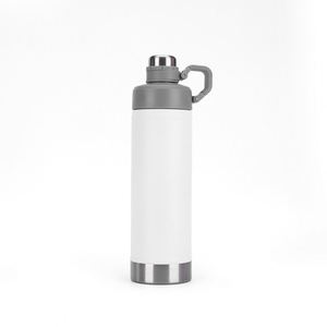 Thermos à double paroi isolé 500ml 750ml en acier inoxydable avec paille, maintien thermique 6-12 heures - Product Image 4