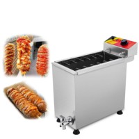 Friteuse Électrique Commerciale pour Corn Dogs et Corn Dogs en Bâtonnets, Friteuse Électrique Professionnelle pour Corn Dogs