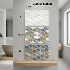 Carreaux muraux en céramique 3D pour décoration de villa, 20x30cm, brillants, émaillés, imprimés numériquement - Product Image 5