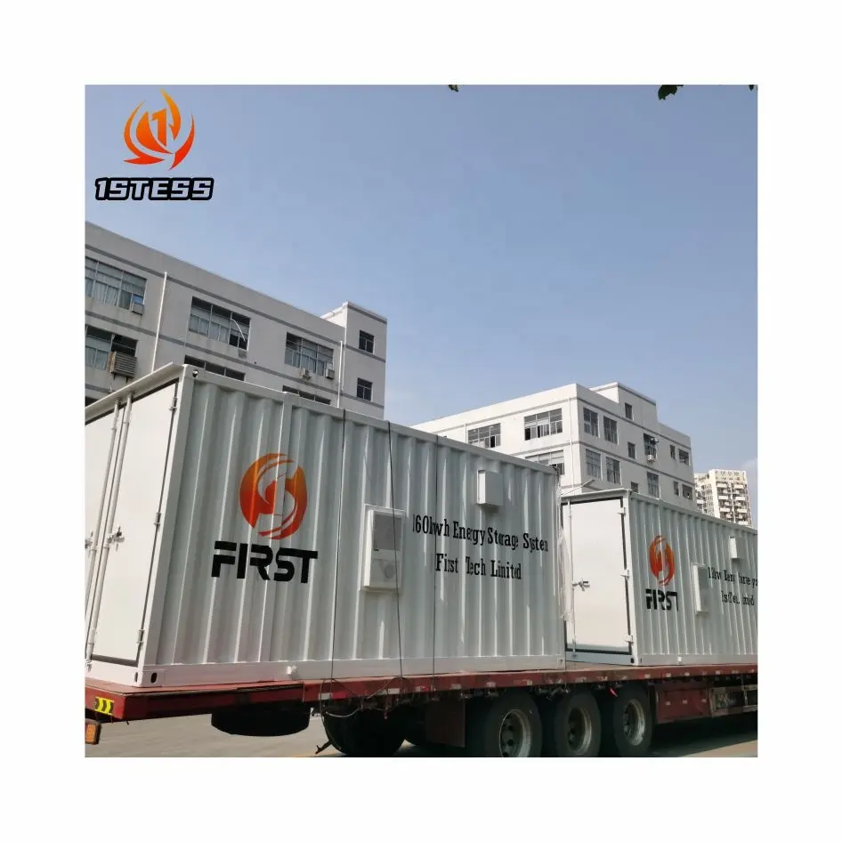 Personalizado New Lithium Iron Battery Bess Solar Battery Energy Storage System 1mw 1mwh 20ft 40ft Container para armazenamento de bateria