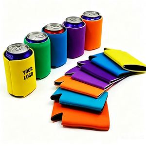 Personalized Logo Printed Neoprene Holder Beer Cover for Party Bar Event Business Promo Gift Custom <b>Can</b> <b>Cooler</b> - Product Image 1