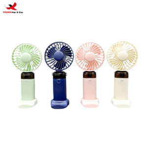 Ventilador de Mano USB Personalizado al por Mayor, Nuevo Ventilador Portátil Recargable de Verano, Mini Ventilador con Pantalla Digital GZ RTS, Pedidos Mixtos al por Mayor - Product Image 1