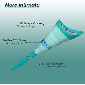 Premium pieghevole femmina dispositivo orinatoio portatile piee Conch imbuto per viaggi delle donne tazze igieniche per le donne - Product Image 3
