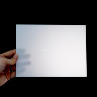 Diffuseur de lumière Led diffusion polycarbonate PC feuille plastique pour la décoration
