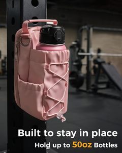 Custom Logo Sports Gym Carrier <b>Phone</b> <b>Holder</b> with Strong Magnet Water Resistant and Portable Factory Workout Bottle Bag - Product Image 2