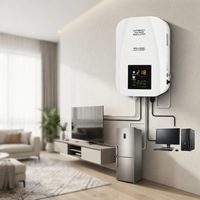 Régulateur de tension automatique mural de type relais, stabilisateur numérique AVR 220V pour appareils ménagers, téléviseur, réfrigérateur, ordinateur