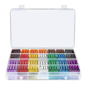 New Car Fuse Box Set 300PCS Mini Zinc Medium and Small Fuses Electronic Modules Kit - Product Image 2