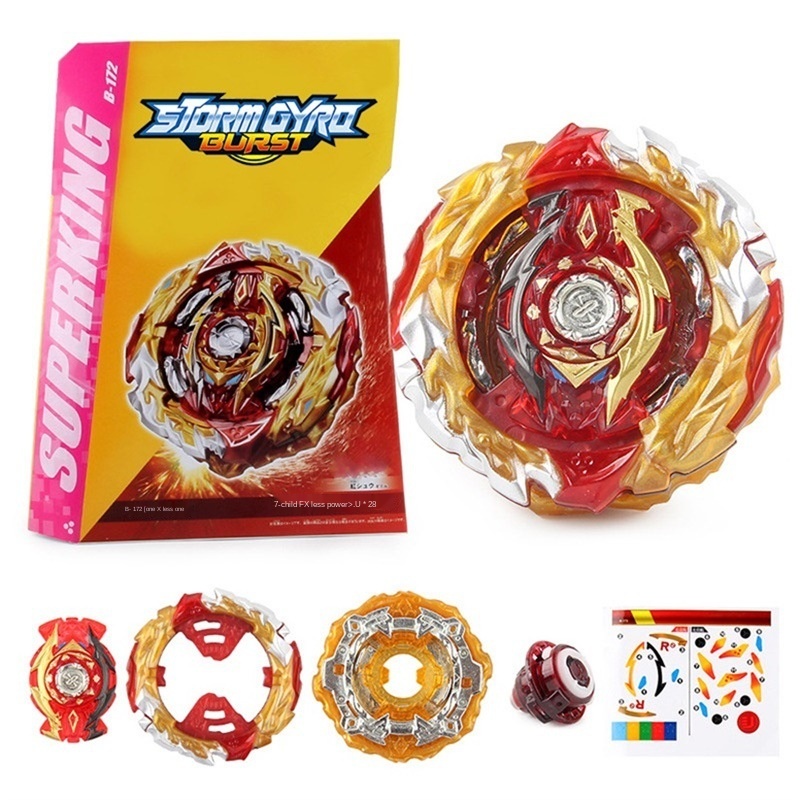 Гироскоп серии super king боевой бокс в сборе с лаунчером с двойной нитью