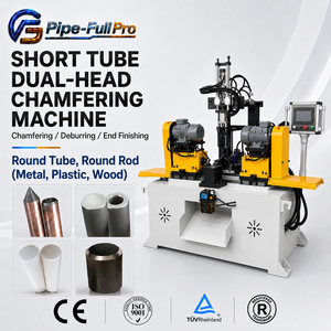 Máquina Automática de Biselado de Doble Cara para Varillas de Latón, Procesamiento Simultáneo en la Producción de Accesorios de Plomería - Product Image 1