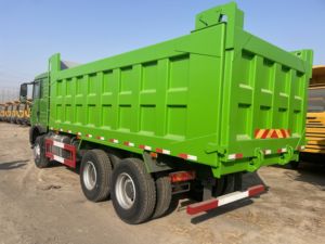 รถบรรทุกฮาวโอ 6x4 ยูโร 2 ดีเซล รถบรรทุกขนาดเล็กใหม่สำหรับงานเหมือง รถดัมพ์ 10 ล้อ บรรทุกได้ 11-20 ตัน พวงมาลัยซ้าย กล้องมองหลัง 251-350 แรงม้า 6-8 ลิตร - Product Image 6