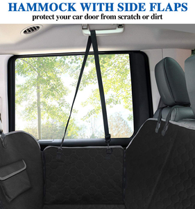 Funda Protectora de Asiento de Coche para Mascotas, Multifuncional, con Diseño Personalizado de Lujo, Protección Completa para la Espalda del Perro - Product Image 4