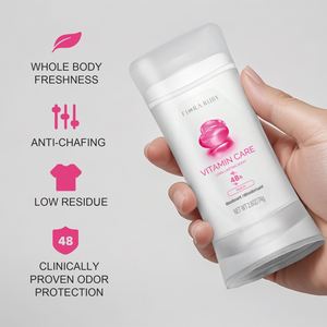 Formule à base de plantes anti-transpirant anti-frottement déodorant bâton anti-transpiration soin bio longue durée rafraîchissant - Product Image 3