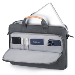 Maletín Oxford de Diseño Simple y Gran Capacidad, Bolso Bandolera Impermeable y Moderno con Cierre, Maletín para Portátil de Viaje y Negocios - Product Image 5
