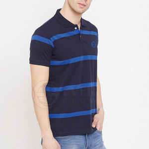 เสื้อเชิ้ตแขนสั้นผู้ชายผ้าไผ่/ฝ้ายแบบขายส่ง ผ้าถักเนื้อแน่น สำหรับเสื้อกอล์ฟแบบสั่งทำ - Product Image 5