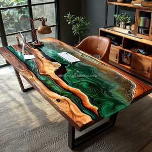 Tự làm nhựa Epoxy bảng thiết kế sáng tạo tiểu gỗ bàn, Bàn cà phê và bàn ăn - Product Image 2