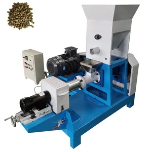 Neue Fischfutter-Extruder maschine Garnelen fischfutter pellet maschine zur Herstellung einer kompletten Produktions linie Tierfutter maschine