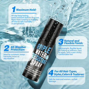 Spray Fijador de Fibra Capilar a Prueba de Agua al por Mayor, Mejora la Fijación Entre el Cabello y la Fibra, Spray de Peinado a Prueba de Sudor para Hombres - Product Image 5