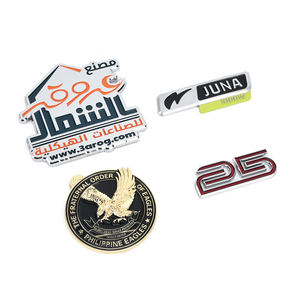 制造商个性化定制您的品牌标志 ABS 标牌 浮雕 3D 金属徽章 设备铭牌徽章 - Product Image 3